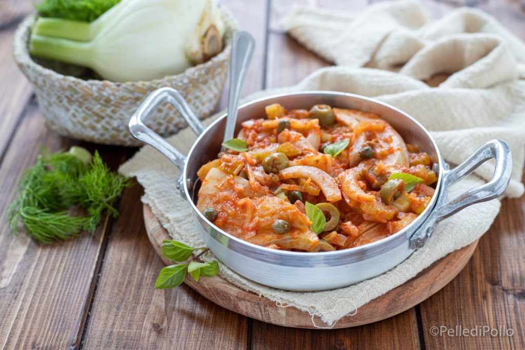 caponata de hinojo