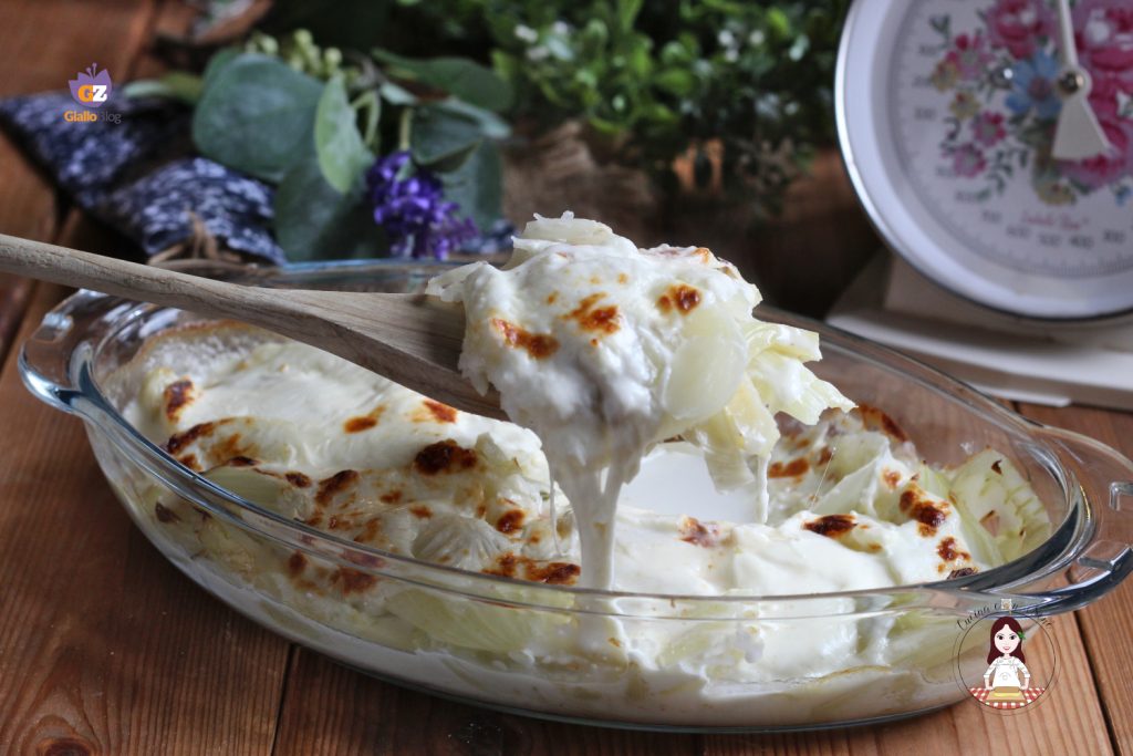 Hinojos gratinados en freidora de aire