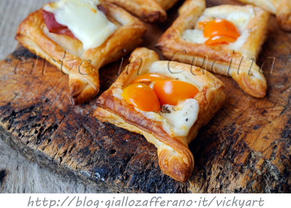 Hojaldres daneses salados para fiestas y buffet