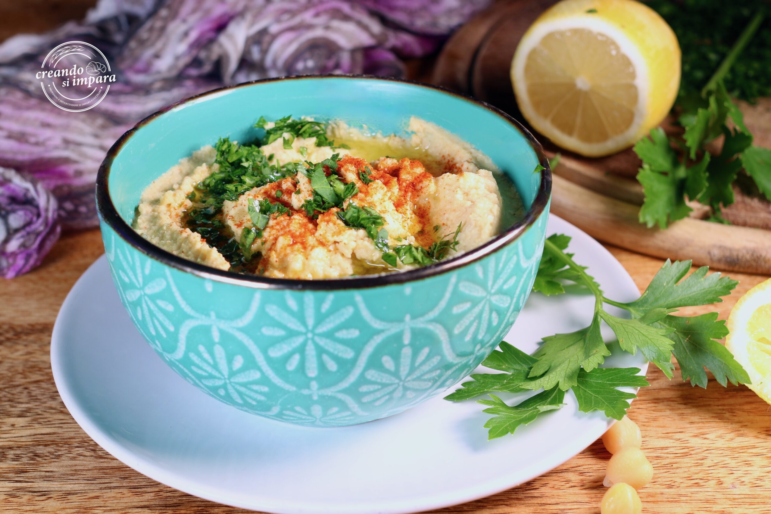 hummus de garbanzos