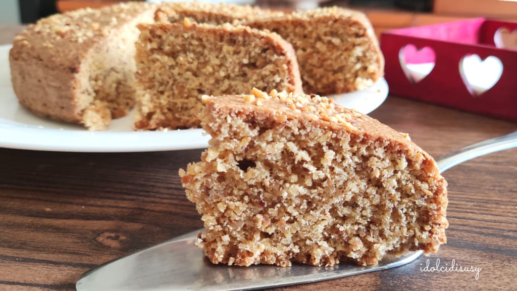idolcidisusy tarta de avellanas sin azúcar