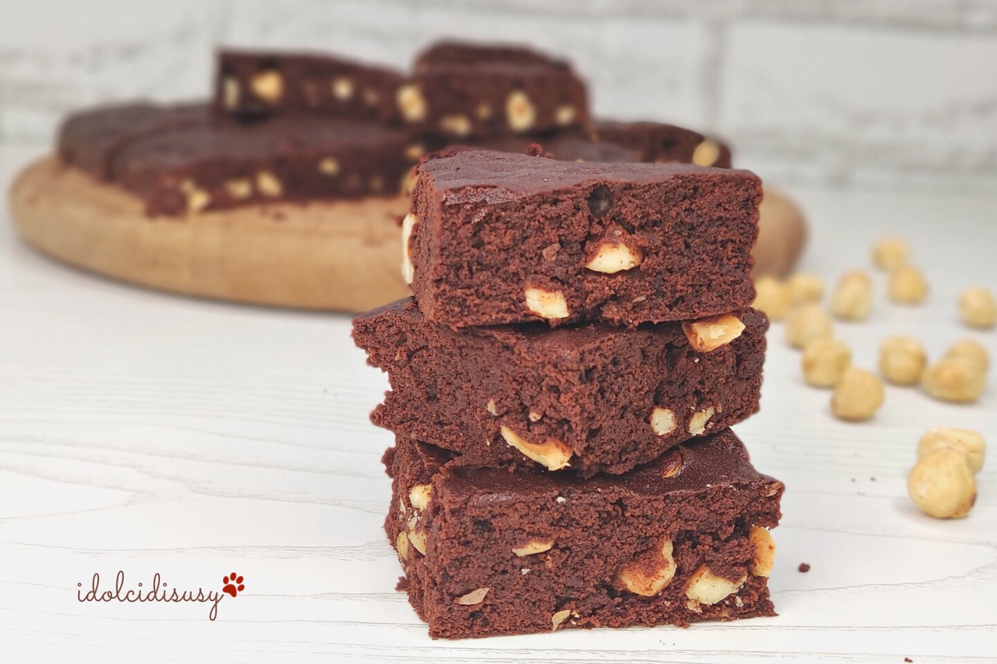 Brownies con avellanas