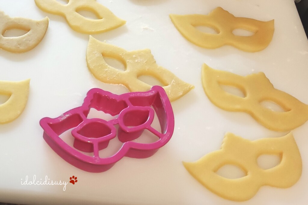 idolcidisusy Las máscaras de carnaval de pasta frolla