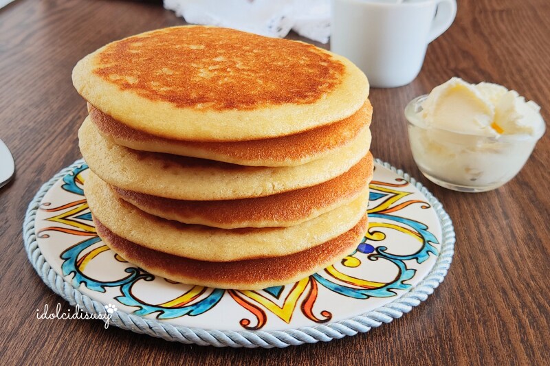 Pancake de salvado de avena