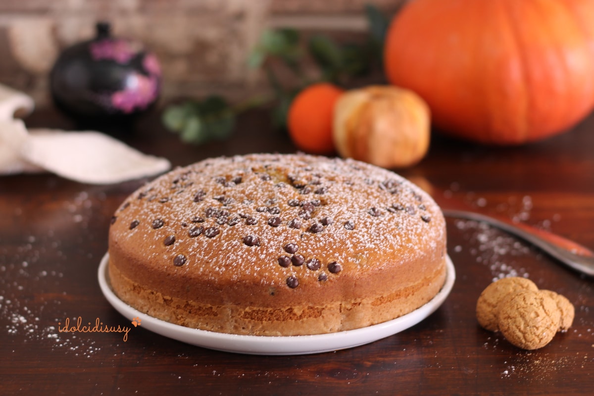 Tarta de calabaza y amaretti