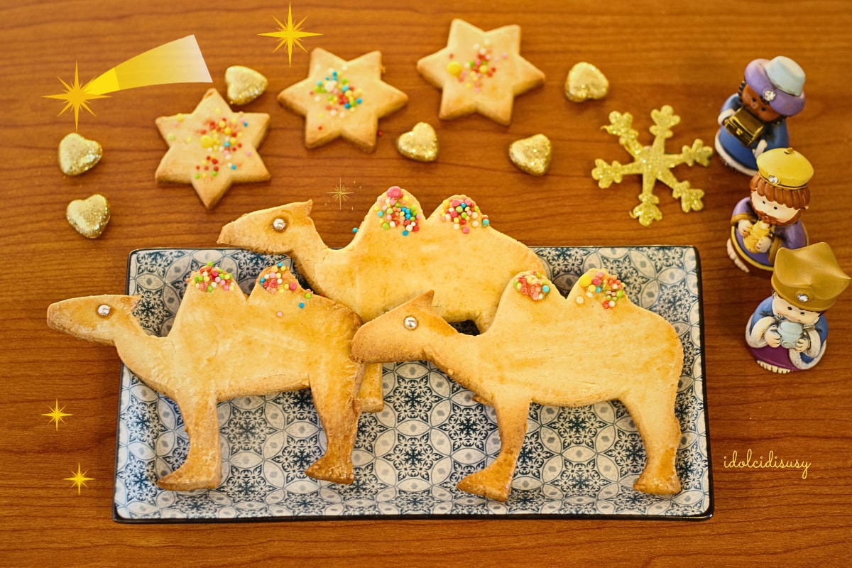 Galletas camellos de la Befana