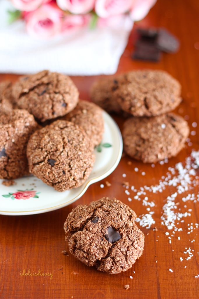 idolcidisusy Galletas de chocolate y coco - sin azúcar