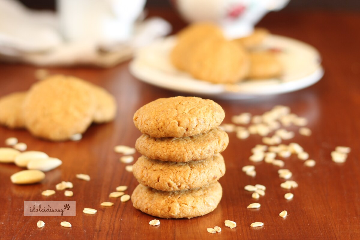 Galletas de copos de avena