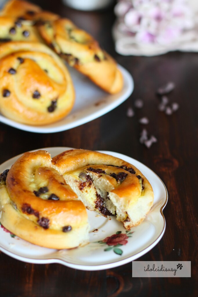 idolcidisusy rollos daneses con trocitos de chocolate