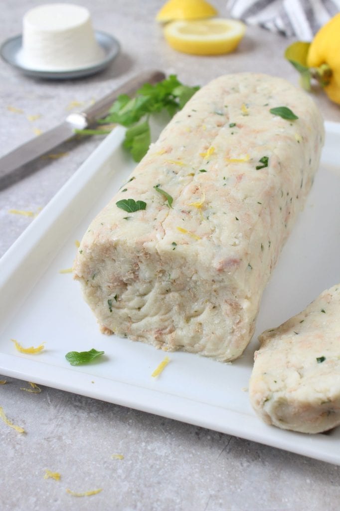 rollo frío de atún y patatas