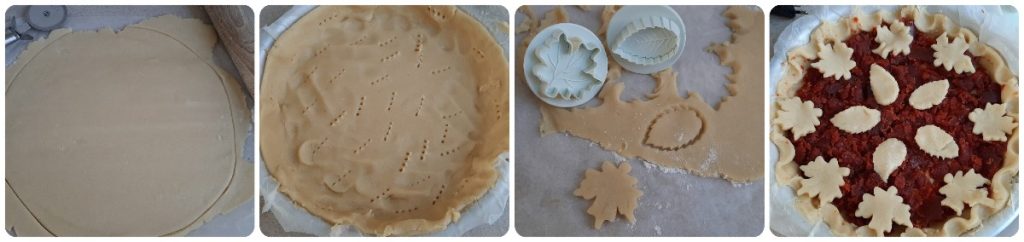 Tarta con mermelada de membrillo aroma de otoño
