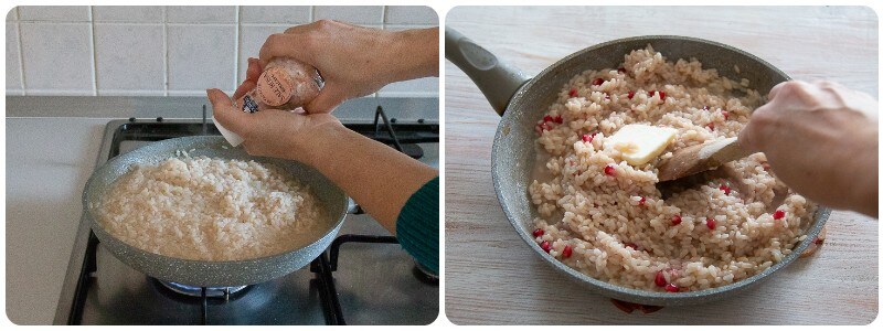 RISOTTO CON CAVA Y SAL ROSA DEL HIMALAYA