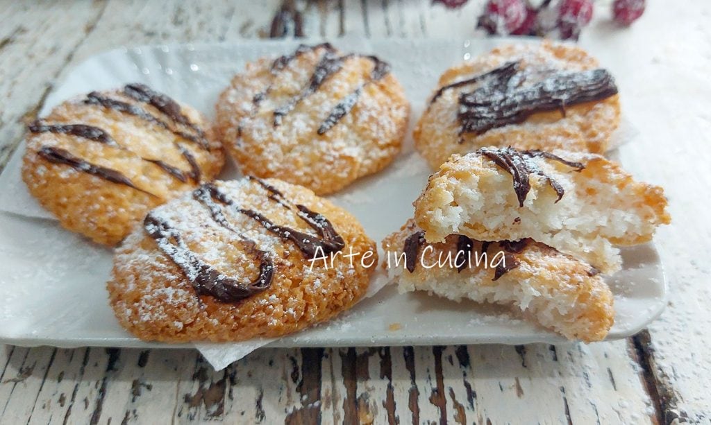 KOKOSMAKRONEN macarrones de coco alemanes navideños