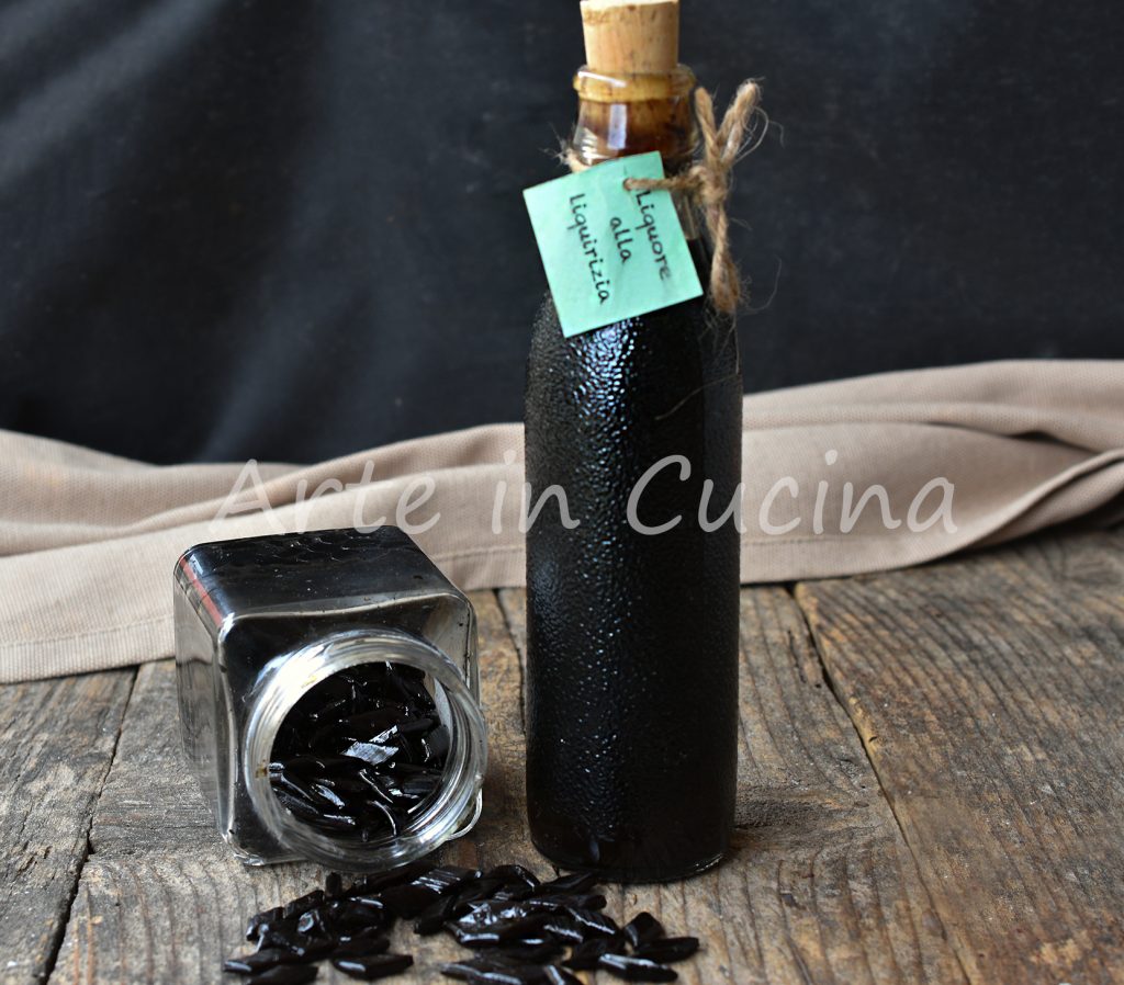 Licor de regaliz bebida alcohólica