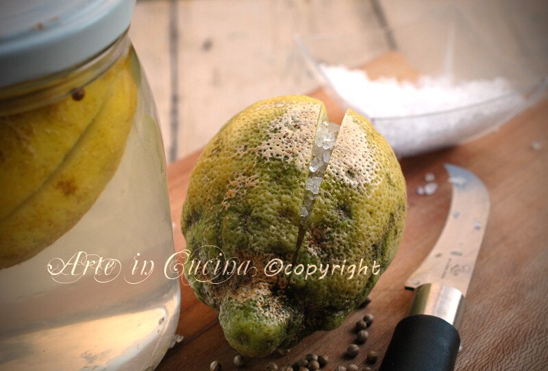 Limones en salmuera a la marroquí