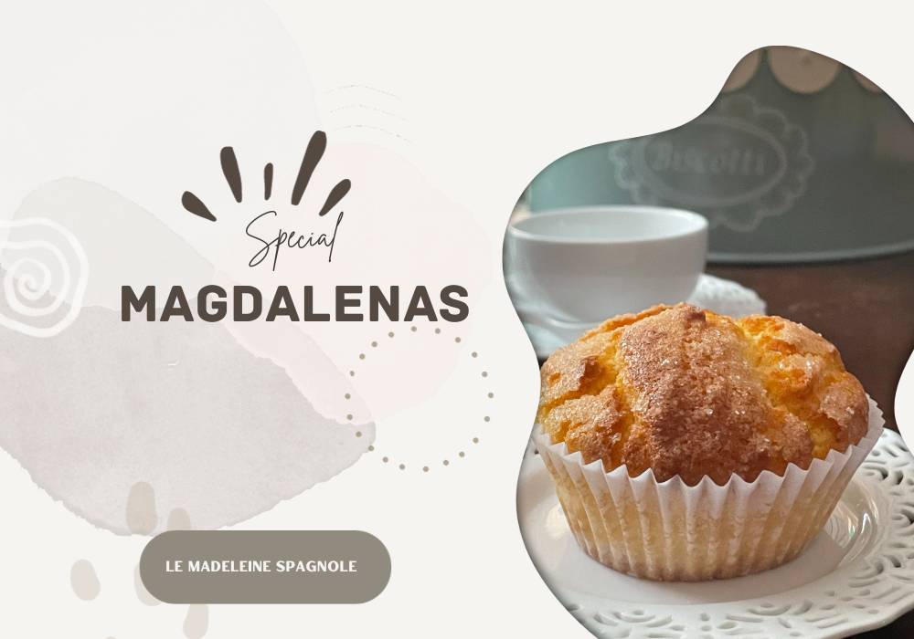 Magdalenas, dulces típicos españoles