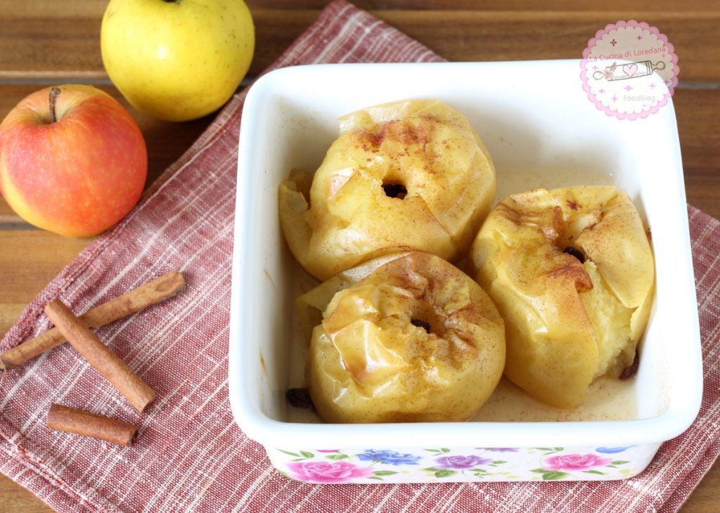 manzanas al horno