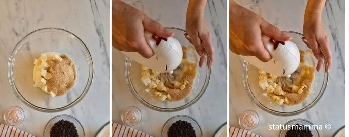 masa quebrada de yogur con azúcar, mantequilla y pizca de sal