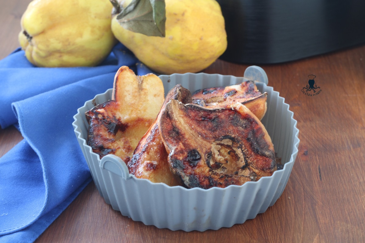 Membrillos en freidora de aire o en horno