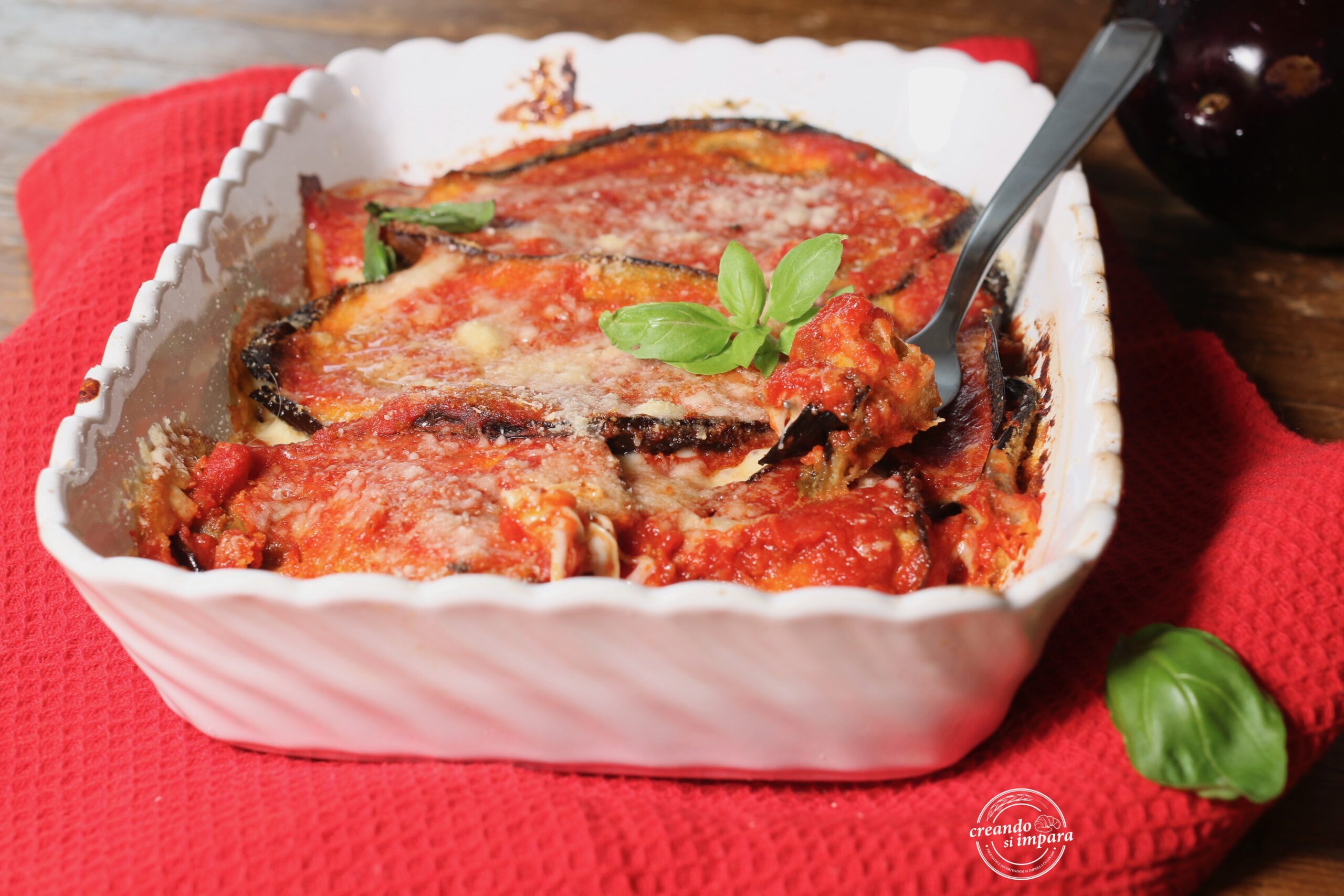 Parmigiana de berenjenas a mi manera