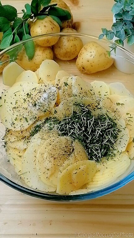 milhojas de patatas