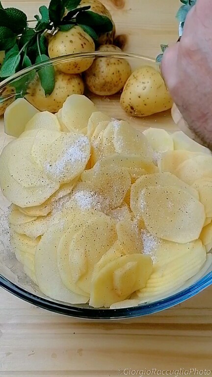 milhojas de patatas