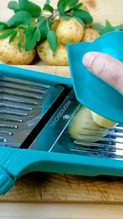 milhojas de patatas