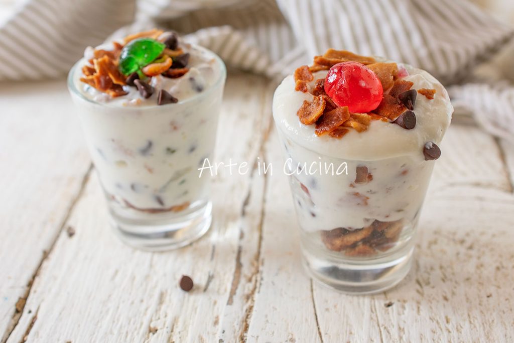 Mousse al cannolo siciliano