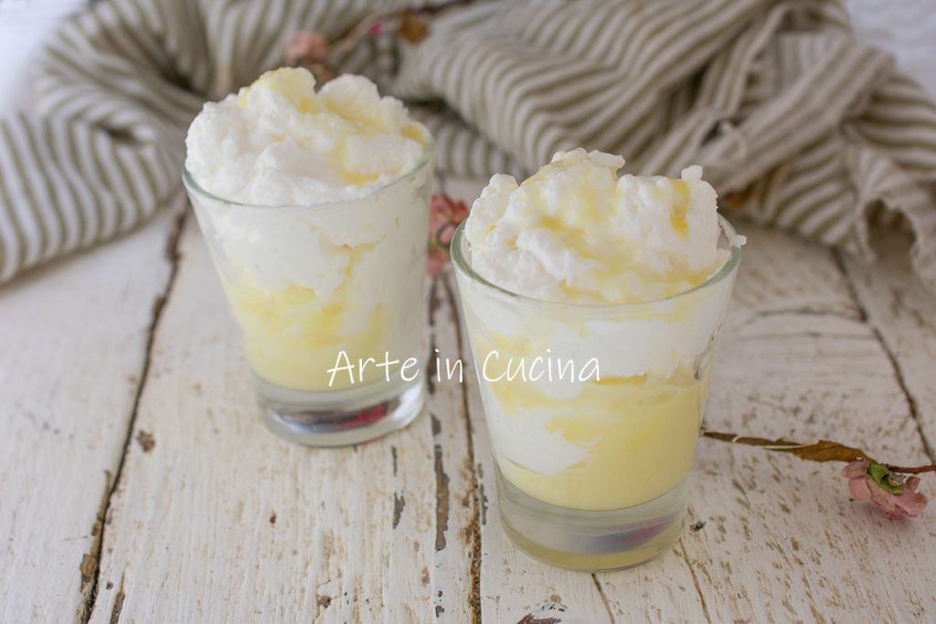 Mousse coco y chocolate blanco