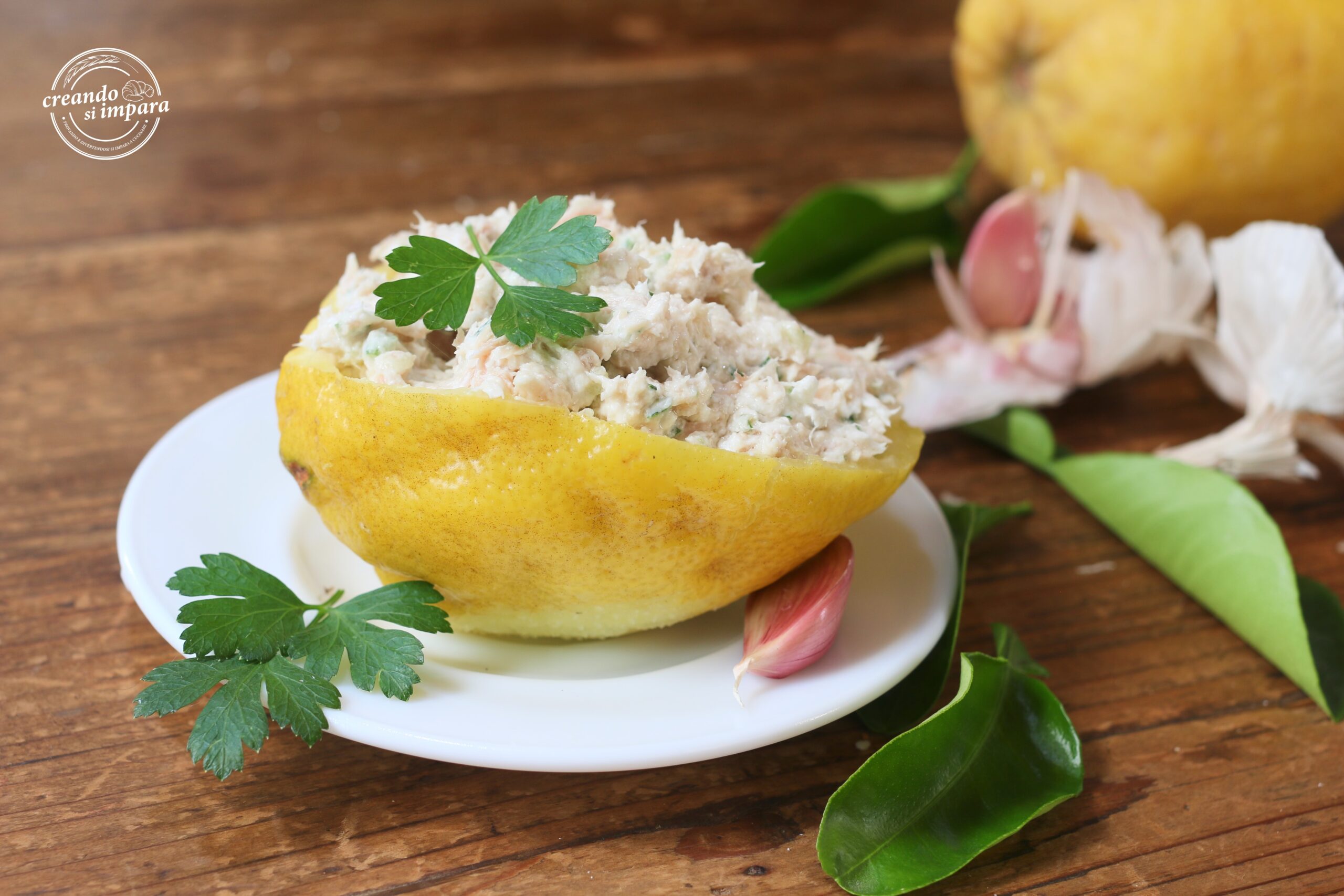 Mousse de atún al limón