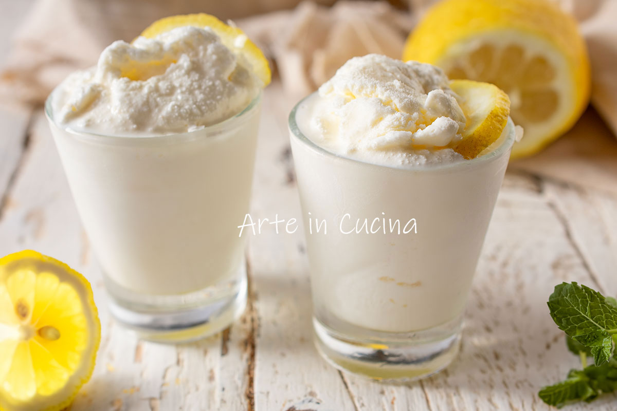 ESPUMÓN DE LIMONCELLO postre frío