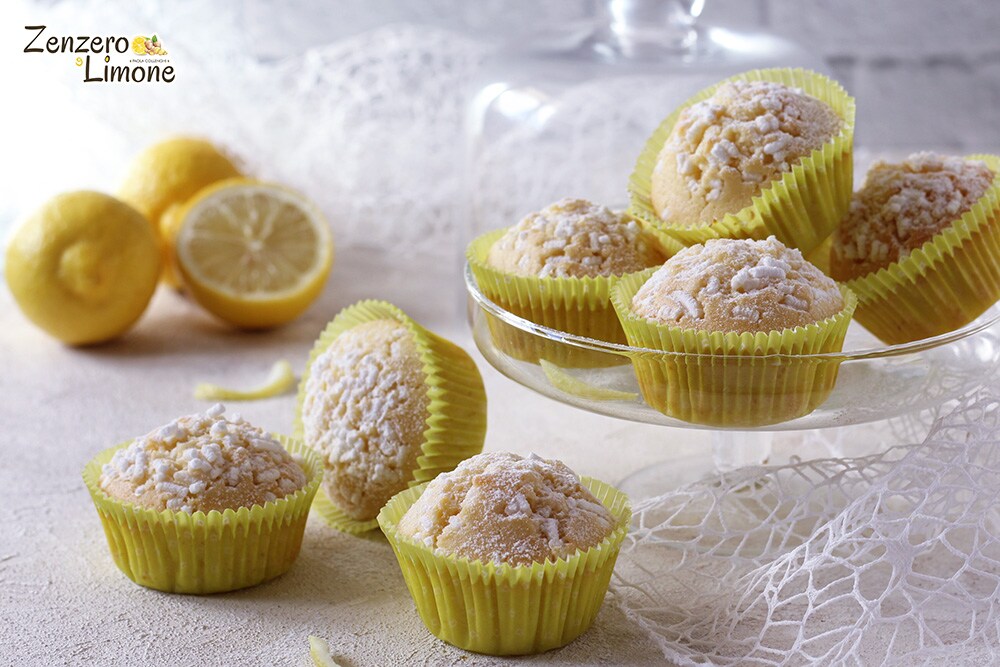 muffin de limón