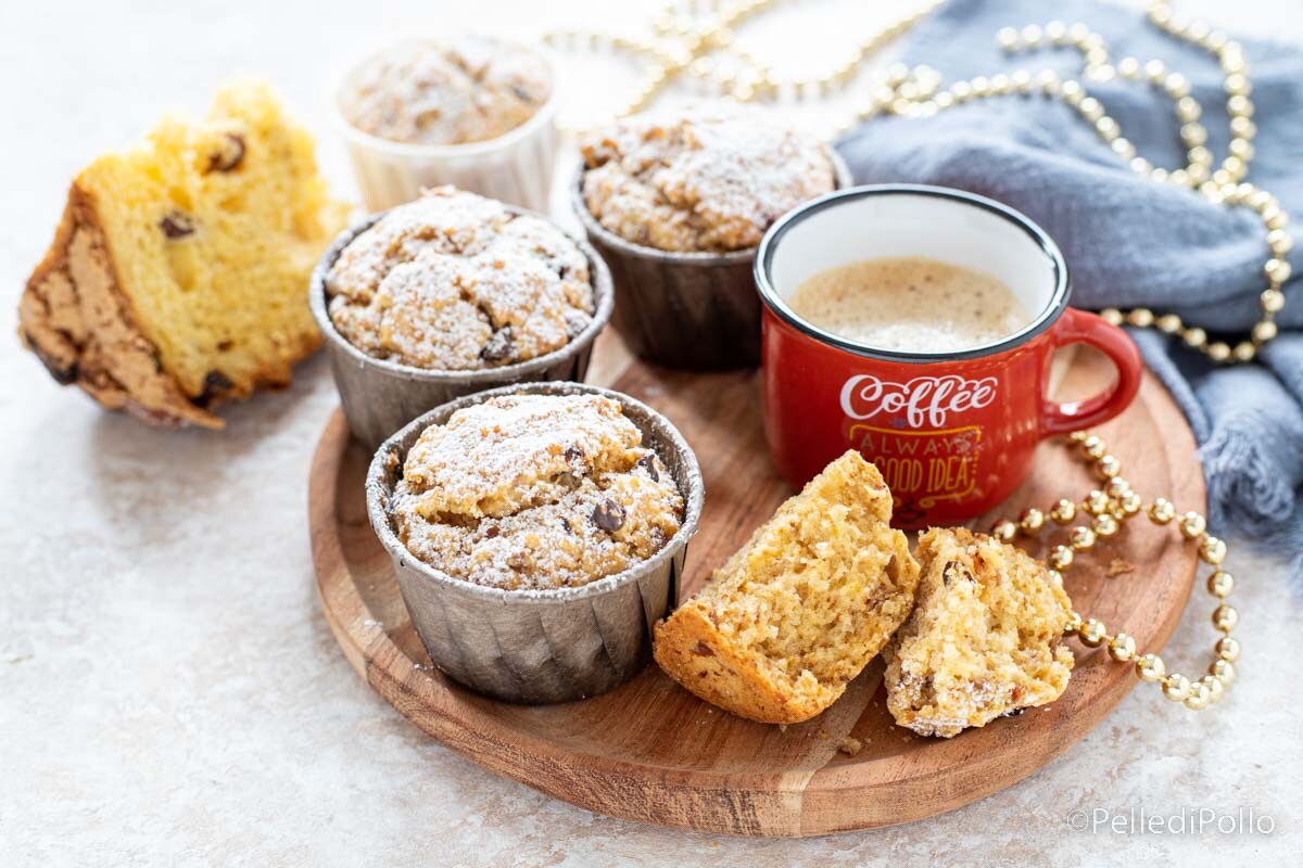 Muffin de panettone