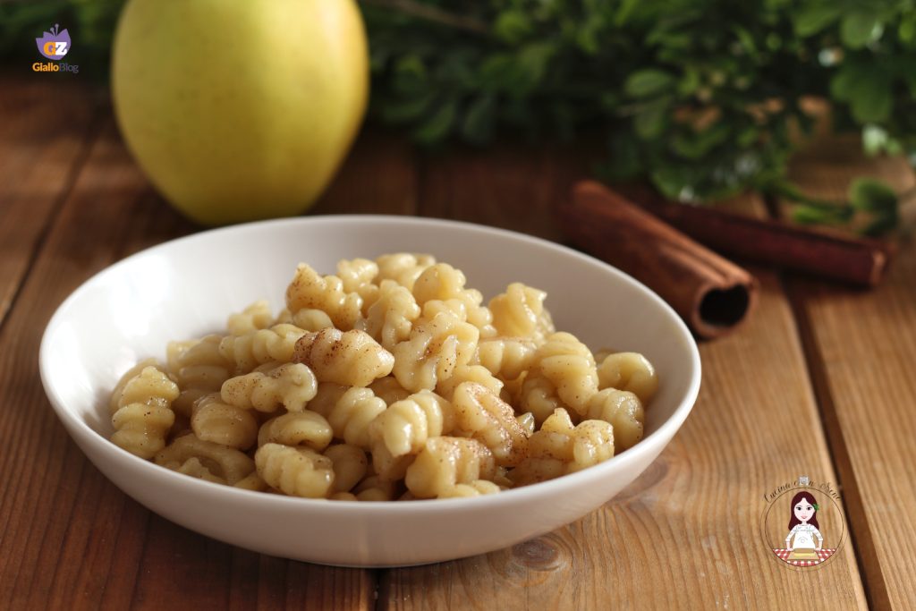 Ñoquis de manzana