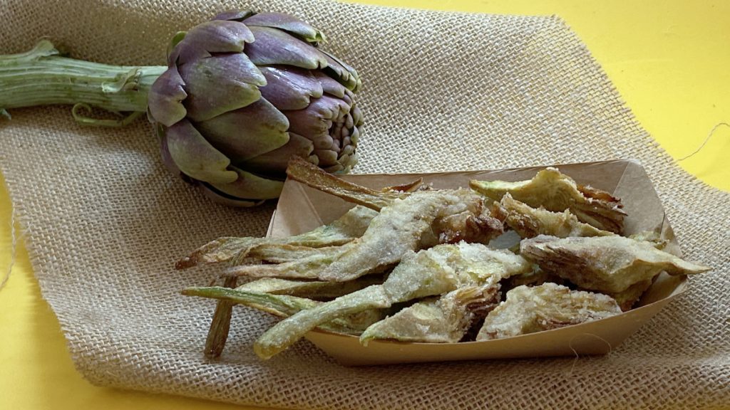 Alcachofas fritas