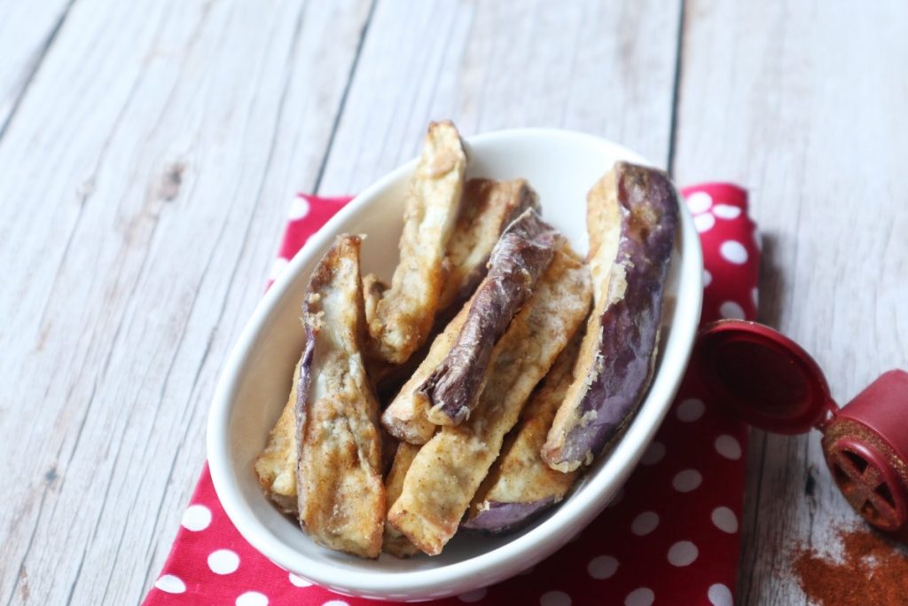palitos de berenjena a la paprika