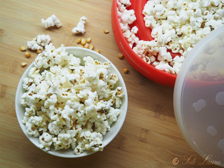 Palomitas de maíz al microondas: ¡crujientes y sin grasa en pocos minutos!