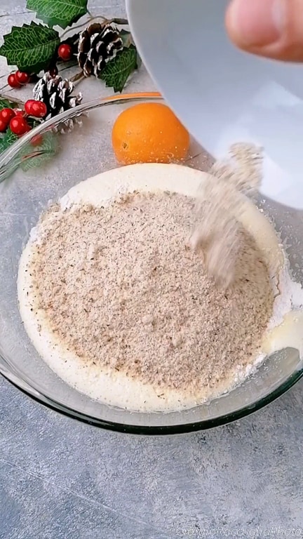 pan de naranja navideño