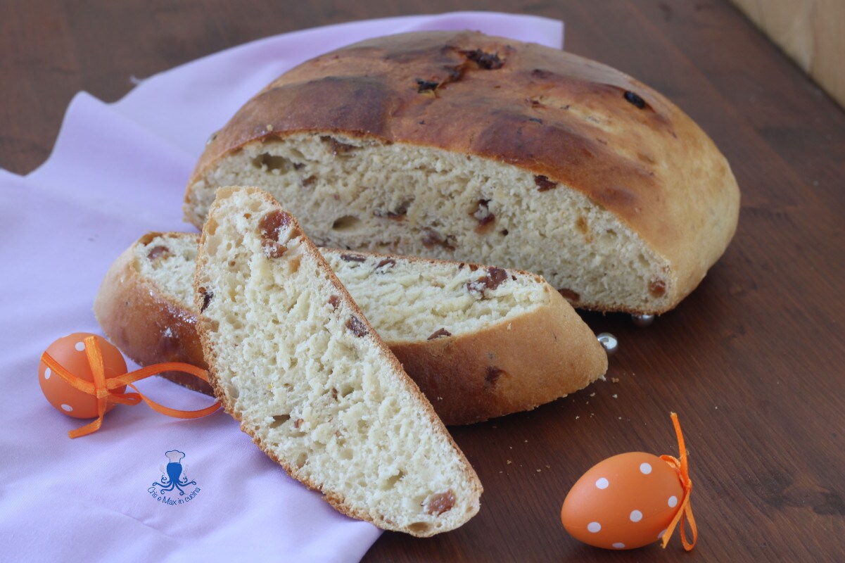 Pan de Pascua de Romagna, con y sin Thermomix