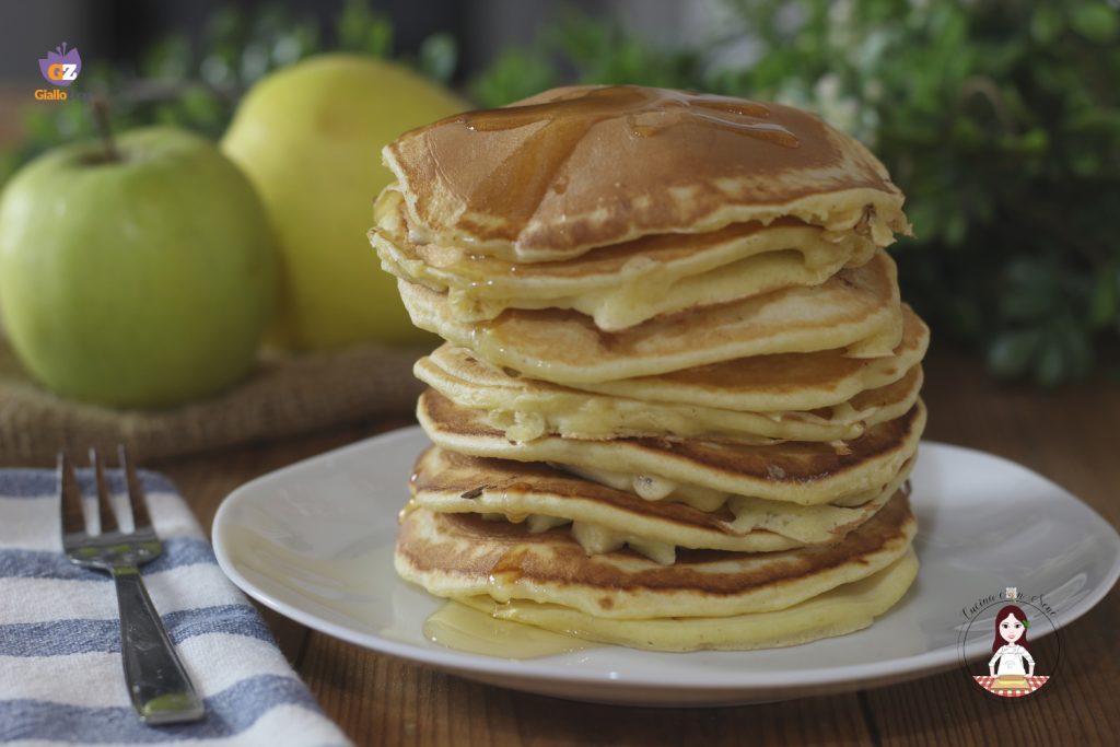 Pancake con manzanas