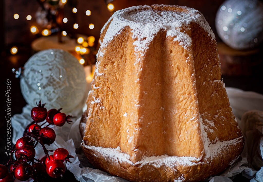 Receta de Pandoro rápida en 8 horas con una sola masa