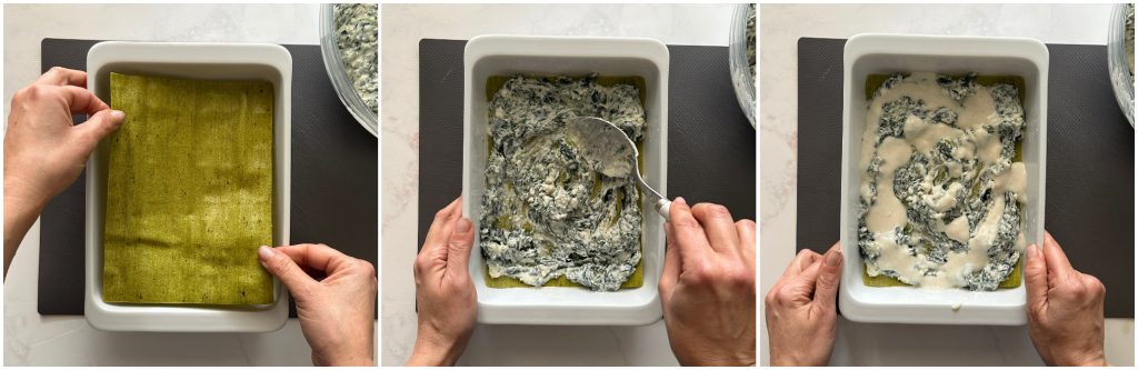 Lasañas ligeras al microondas