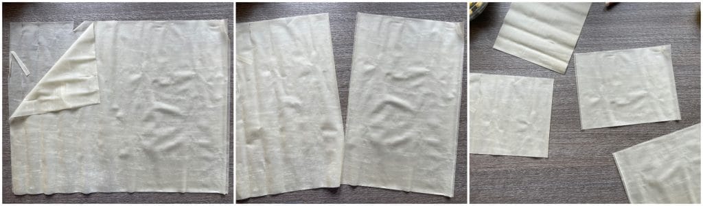 Paquetitos de manzana con masa filo