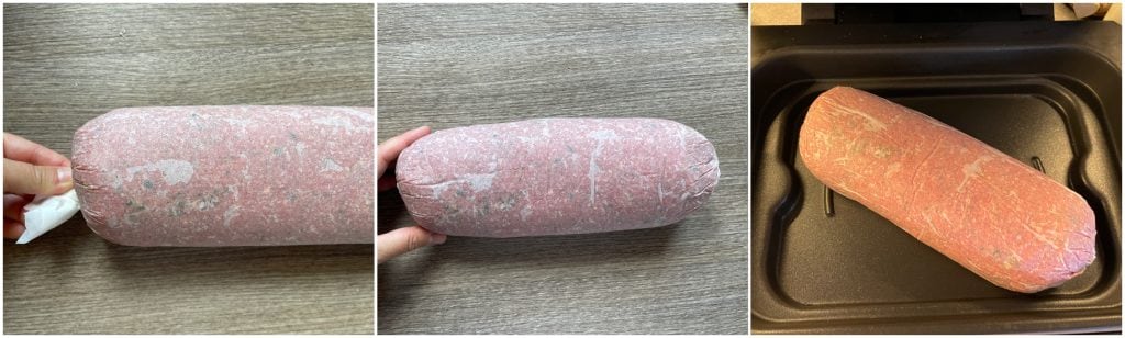 Rollo de carne con espárragos