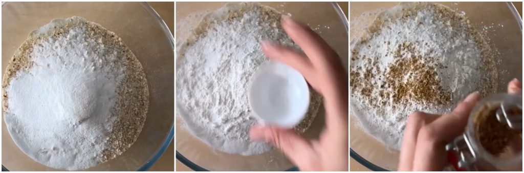 Tarta de claras de huevo en microondas
