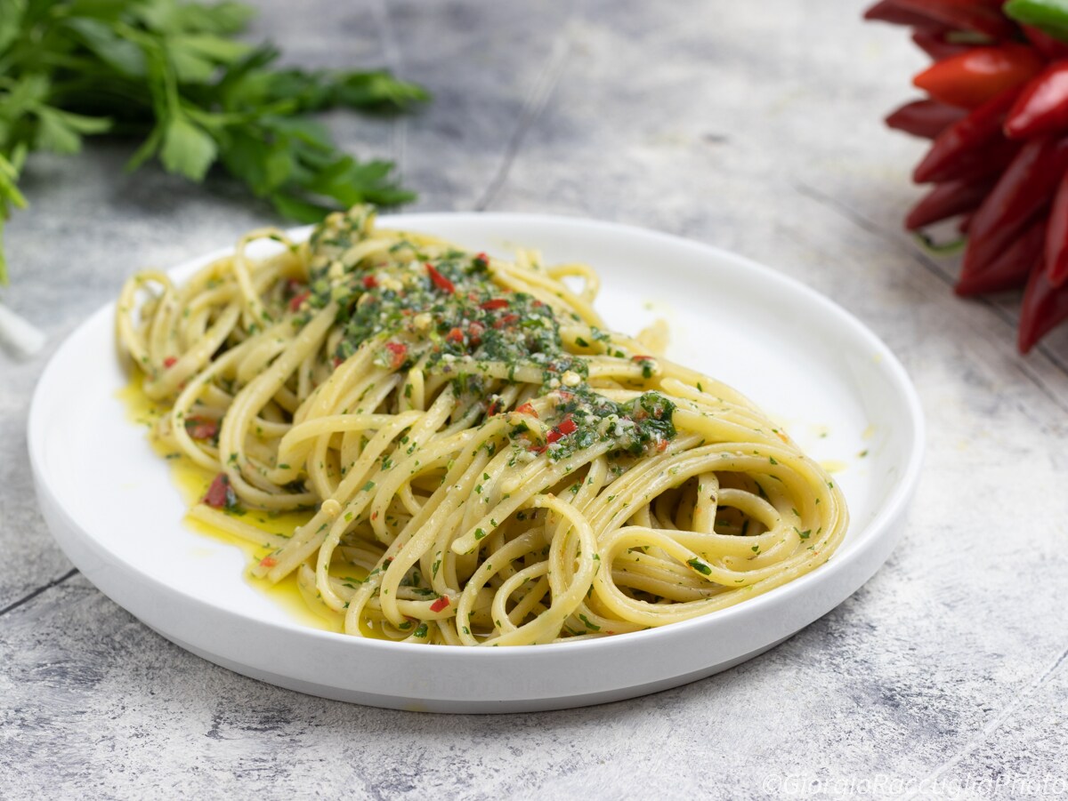 Receta de pasta ajo, aceite y guindilla