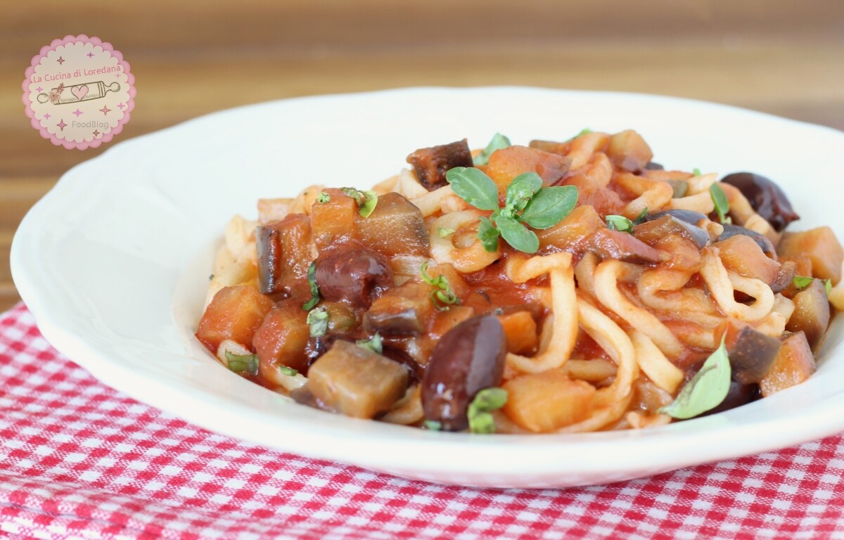 PASTA CON BERENJENAS el plato que conquista al primer bocado