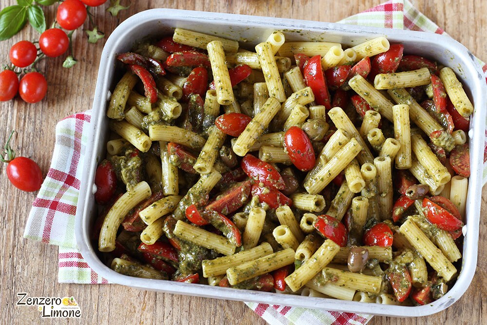 pasta fría sabrosa