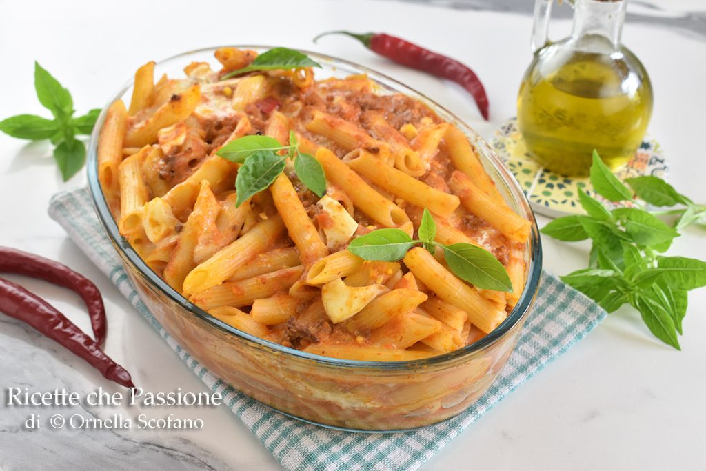 receta pasta al horno calabresa