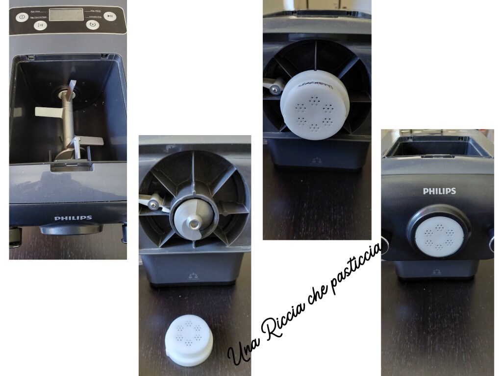 montaje máquina de hacer pasta